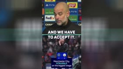 Manchester City STRUGGLE on the biggest stage - Guardiola