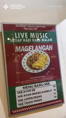 Warkop Sinar Bintang Tempat Kuliner yang Lagi Hits di Ciamis