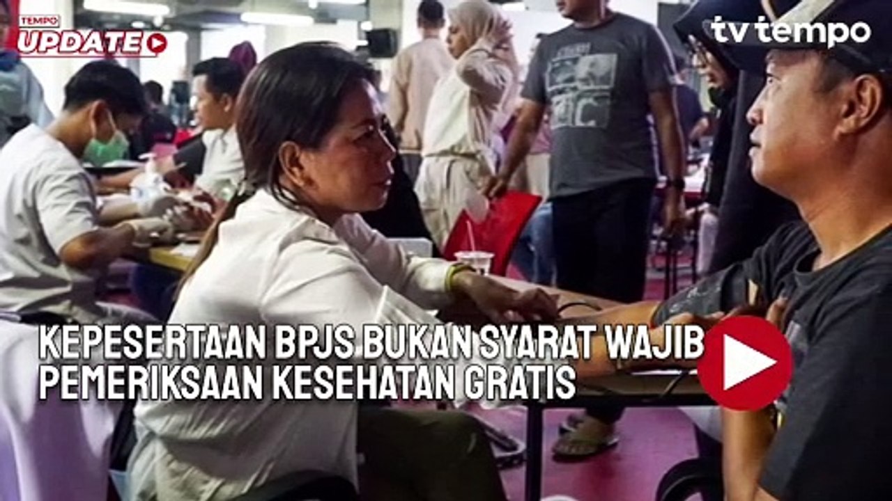Kemenkes: Kepesertaan BPJS Kesehatan Bukan Syarat Wajib Ikut Pemeriksaan Kesehatan Gratis