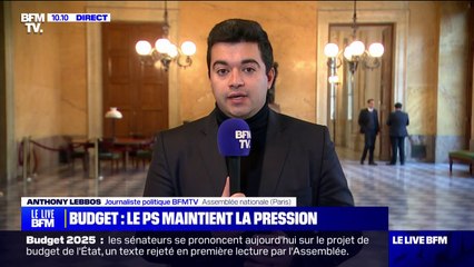 Budget: le PS espère obtenir d'autres concessions du gouvernement