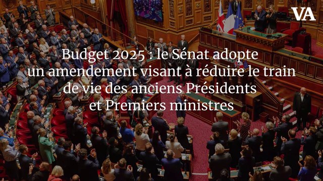 Budget 2025 : le Sénat adopte un amendement visant à réduire le train de vie des anciens Présidents et Premiers ministres