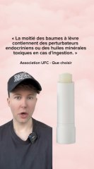 P.UBLlClTE 🛍️ Le LlEN de ce produit (n°66) est dans ma Bl0 (La Bl0-graphie est le texte de présentation sur ma page d’accueil daily, sous ma photo de profil)😀 / Ton baume à lèvre est probablement toxique ☠️