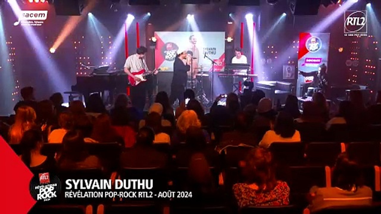 LIVE - Sylvain Duthu interprète "Les jours qui restent" - Les révélations Pop-Rock RTL2 2024 (22/01/25)