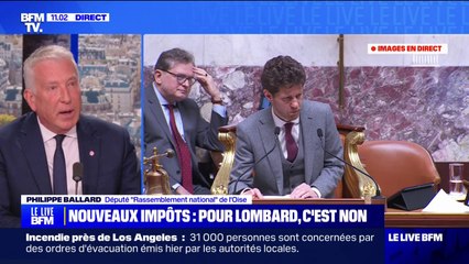 Taxation des retraités: “En France on est les champions du monde” du "prélèvement obligatoire", juge Philippe Ballard (RN)