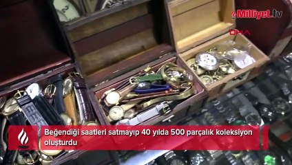 Hazine değerinde koleksiyon: Millet eve arsaya para yatırdı, biz de saatlere yatırım yaptık