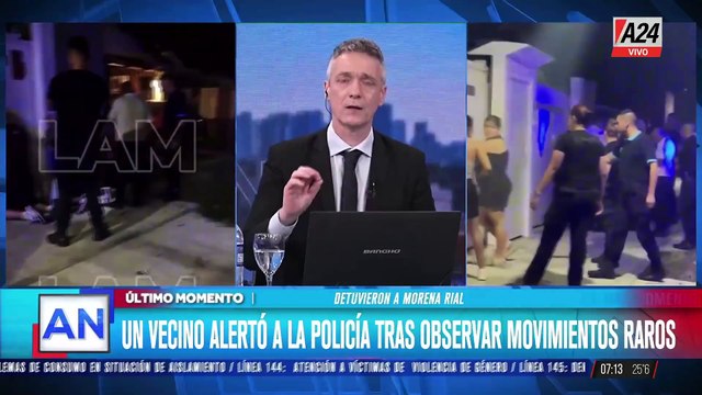 M orena Rial fue detenida en San Isidro tras ser vinculada con una presunta banda de robos domiciliarios