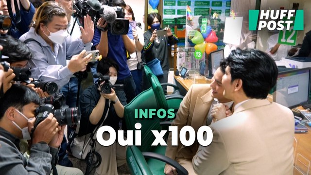 Ces centaines de mariages en 24h en Thaïlande marquent une première en Asie du Sud-Est