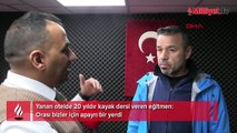 Yanan otelde 20 yıldır kayak dersi veren eğitmen konuştu