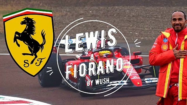 Sir LEWIS HAMILTON sulla FERRARI F1 a Fiorano Maranello! LEWIS drives a Ferrari for the first time
