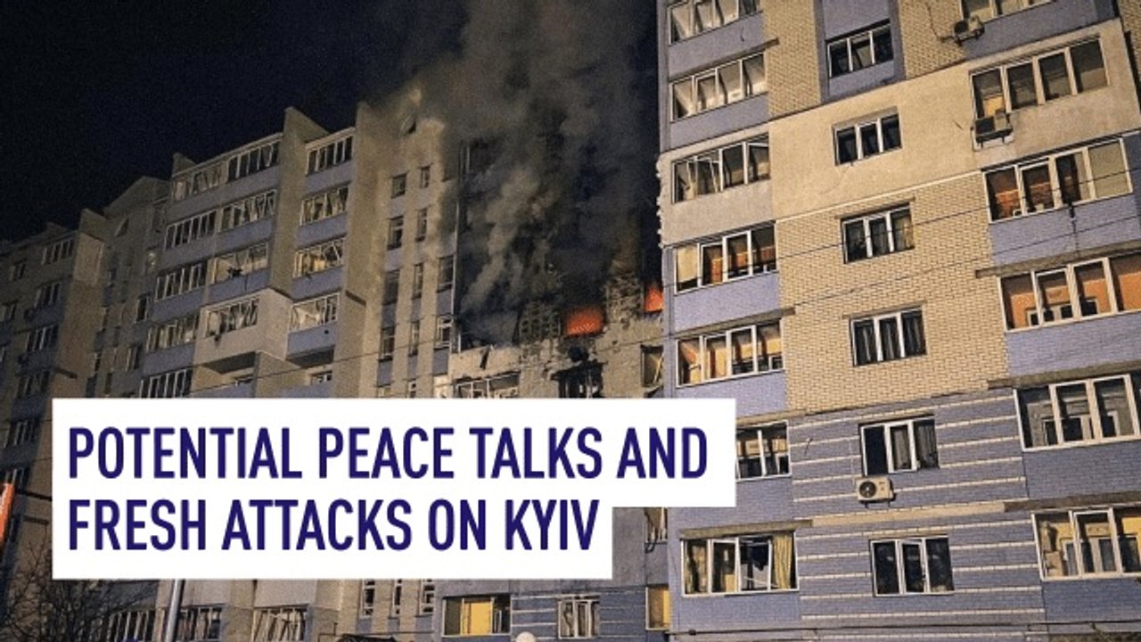 Potential peace talks and fresh attacks on Kyiv