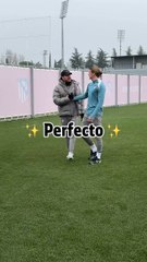 El divertido vacile de Simeone a Gallagher por el idioma 🗣️