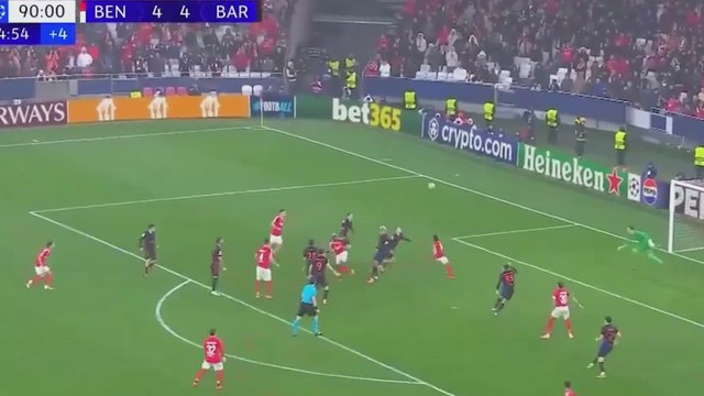 Locura de narración del gol de Raphinha al Benfica en la televisión árabe