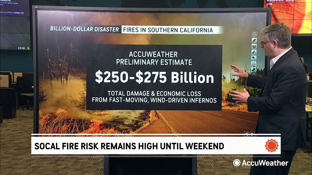 Weekend rain to help firefighting efforts in Southern California fires