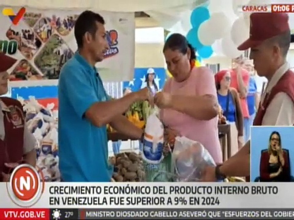 Especial | En 2024 Venezuela registró un crecimiento económico del PIB superior al 9%