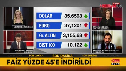 Merkez Bankası'nın faiz kararı belli oldu