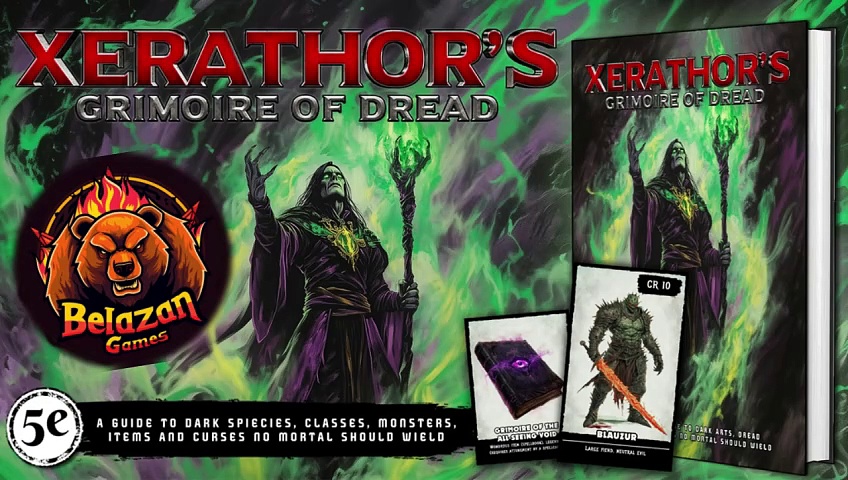 Xerathor's Grimoire of Dread [DnD 5e]