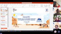 Webinaire ADEME Territoire Engagé « ConcerTO : solution pour la concertation territoriale sur la gestion de la matière organique »