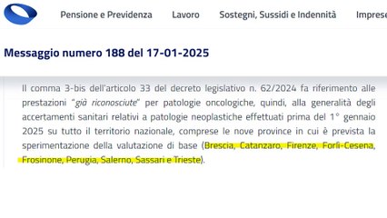 RIFORMA DISABILITÀ 2025: I chiarimenti INPS sull'ACCERTAMENTO SANITARIO