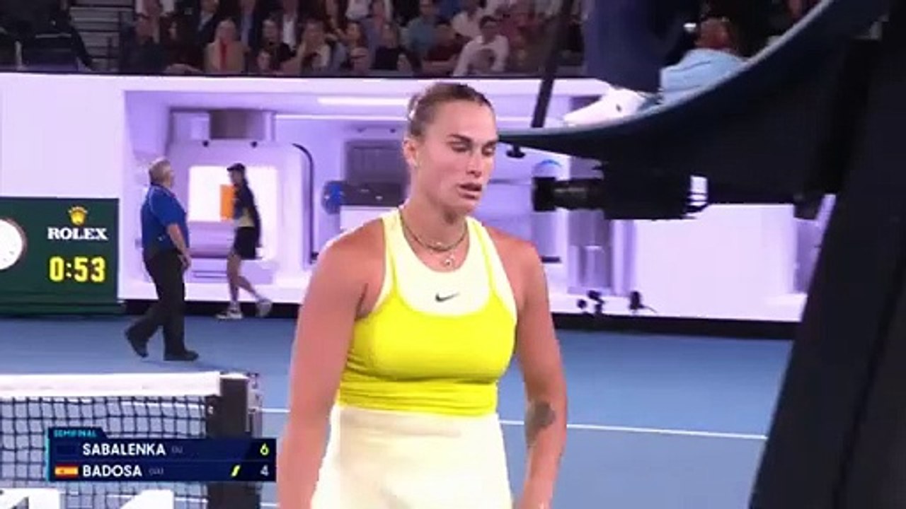 Aryna Sabalenka v Paula Badosa Highlights | Australian Open 2025 Semifinal