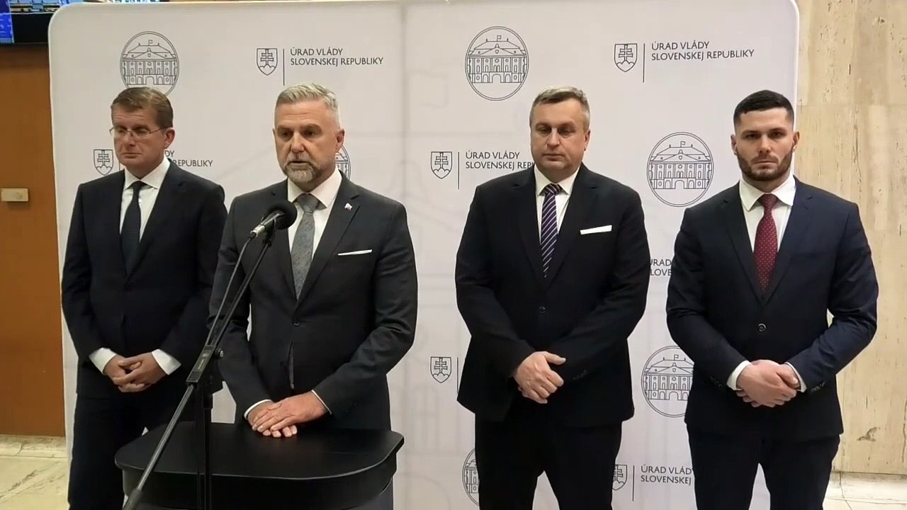 Brífing predstaviteľov NR SR po zasadnutí Bezpečnostnej rady