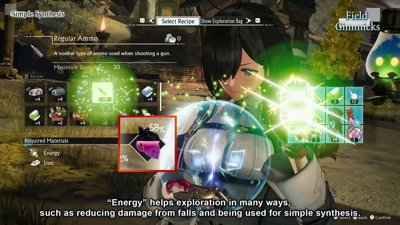 Atelier Yumia The Alchemist of Memories & the Envisioned Land - Game System Overview Trailer