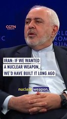 Iran: If we wanted a nuclear weapon, we’d have built it long ago