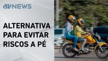 Mulheres avaliam serviço de mototáxi como solução para insegurança