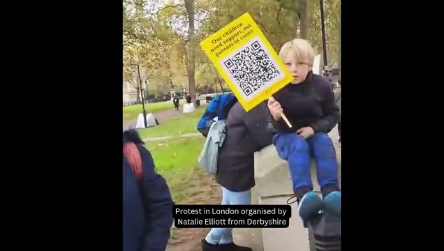 Protest against school absence fines