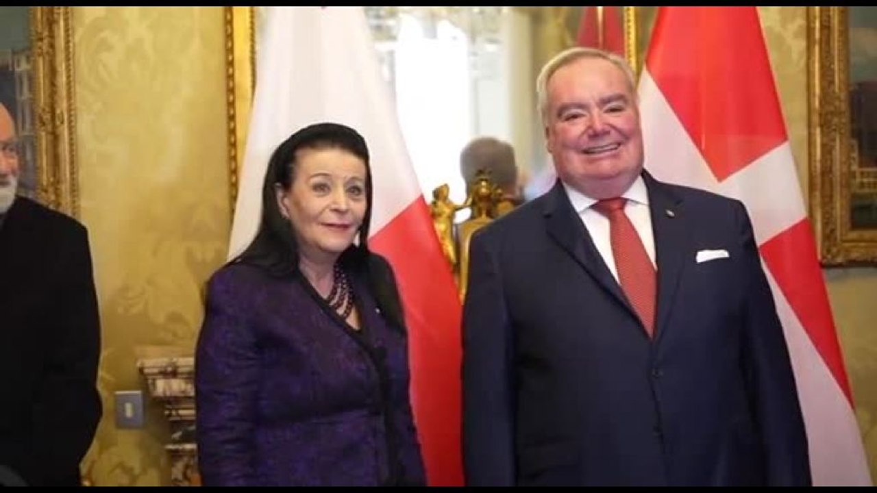 La presidente maltese ricevuta a Roma da Gran Maestro Ordine di Malta