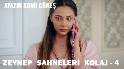 Zeynep Sahneleri Kolaj (4) - Ayazın Sonu Güneş