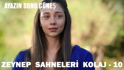 Zeynep Sahneleri Kolaj (10) - Ayazın Sonu Güneş