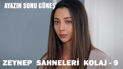 Zeynep Sahneleri Kolaj (9) - Ayazın Sonu Güneş