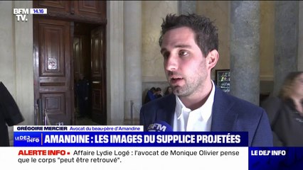 "Son sentiment de culpabilité est énorme": l'avocat du beau-père d'Amandine réagit après le passage à la barre de son client