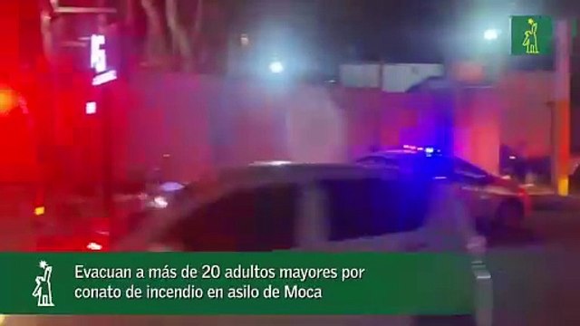Evacuan a más de 20 adultos mayores por conato de incendio en asilo de Moca