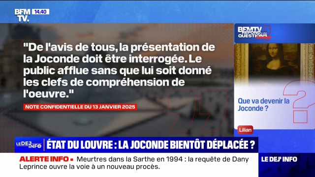Dégradations au musée du Louve: que va devenir la Joconde? BFMTV répond à vos questions