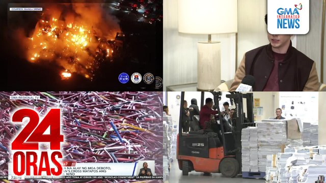 24 Oras: (Part 3) P4.8-M halaga ng umano'y shabu, nasamsam sa arestadong lady guard; libu-libong kandila na alay ng mga deboto, naipon sa Magellan's Cross matapos ang Pista ng Señor Sto. Niño; Alden Richards, nagluluksa sa pagpanaw ng kanyang lolo, atbp.