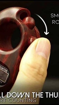 2040a Digital Tally Counter With Beads & Led Light (night Mode) | Tasbeh / Qibla Compass | Stress Relief & Relaxation Tool ( Random Color )