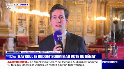 Budget: le projet de loi est soumis au vote du Sénat
