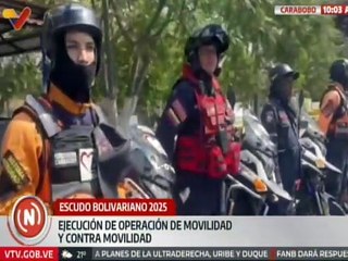 Escudo Bolivariano ejecuta ejercicios de movilidad y contra movilidad en el estado Carabobo