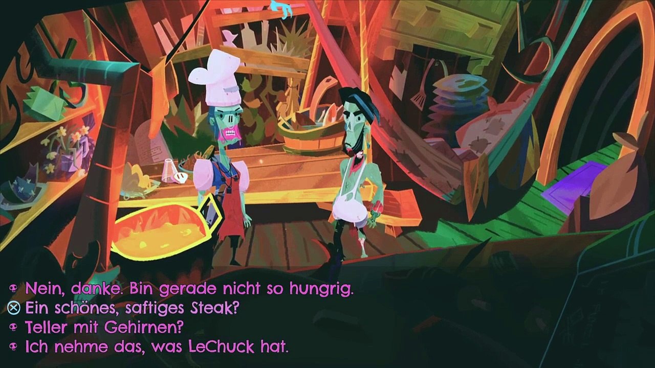 Lets play Return to Monkey Island #14 - The Real Treasure Map