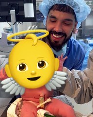 Anuel AA anuncia nació su bebé con su novia Laury Saavedra