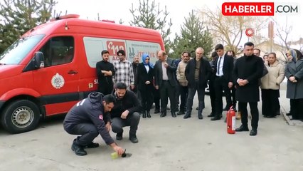 Yangın Güvenliği Eğitimi: 'Söndürme Cihazı' Vurgusu