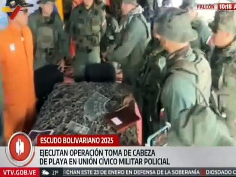 ODDI Falcón ejecuta Ejercicios Escudo Bolivariano 2025 en perfecta unión cívico, militar y policial