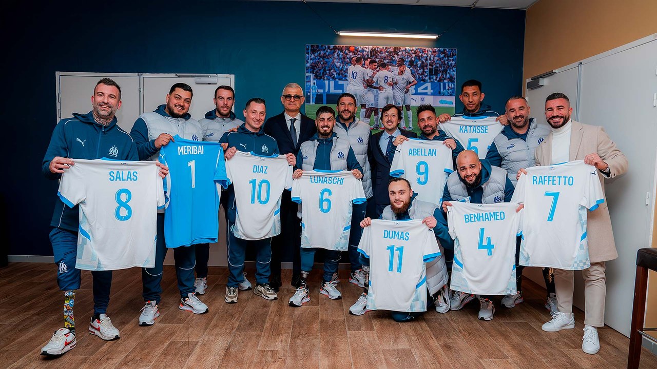 Coup d’envoi pour l’équipe OM de football pour amputés