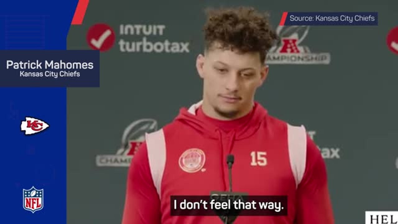 Mahomes insists refs don't favour the Chiefs