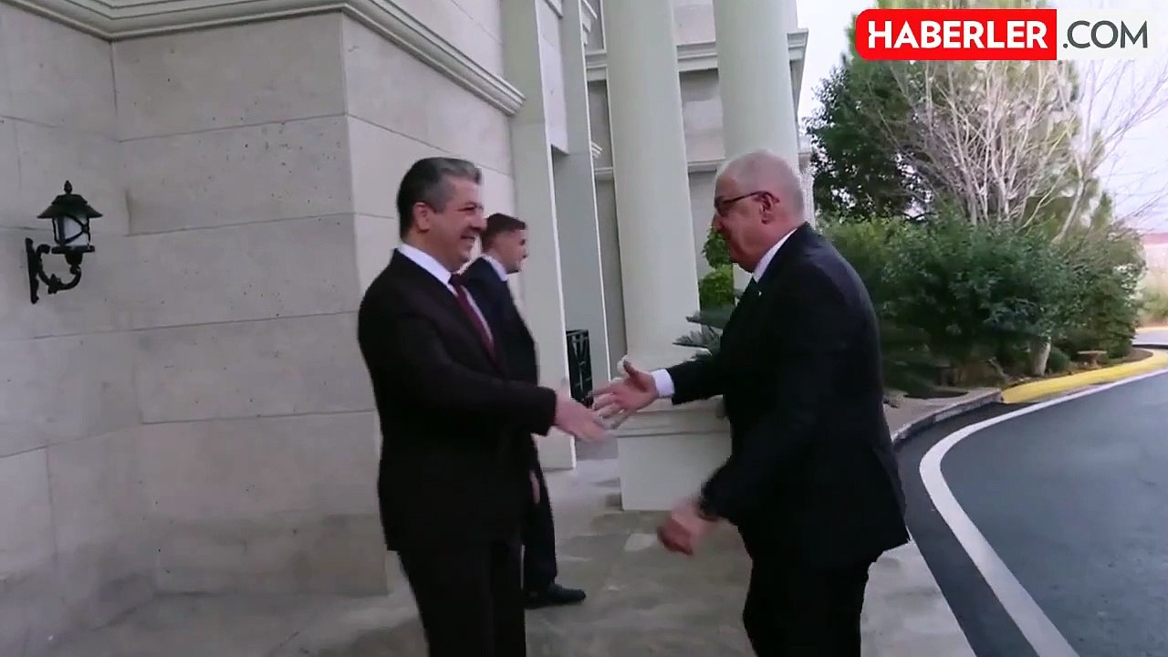 Bakan Güler, Mansur Barzani ile bir araya geldi - Dailymotion Video