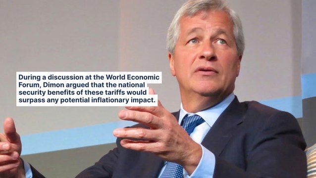 Jamie Dimon Supports Trump's Tariffs: 'If It's A Little Inflationary, But It's Good For National Security, So Be It'