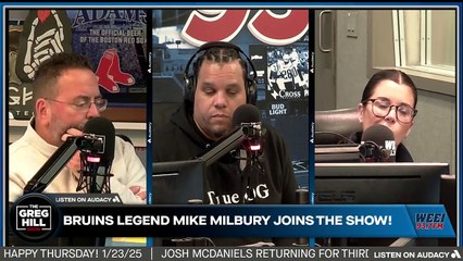 "Only three players that are untouchable". Bruins legend Mike Milbury joins!