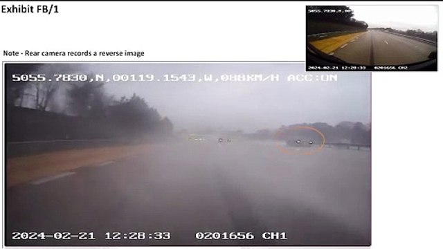 'Extremely shocking' - Video shows moment speeding driver from Sussex caused death of lorry driver