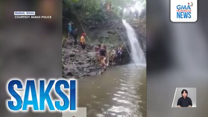 2 graduating students, nalunod habang naliligo sa isang talon | Saksi